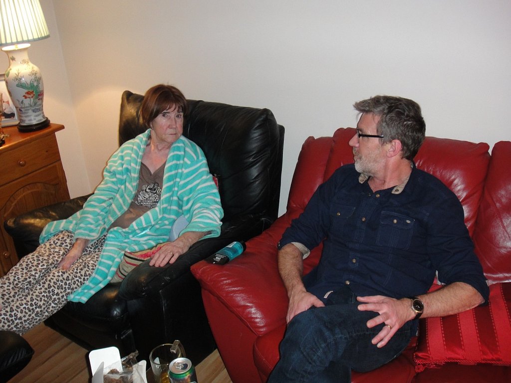 Mam & Dave relaxingg