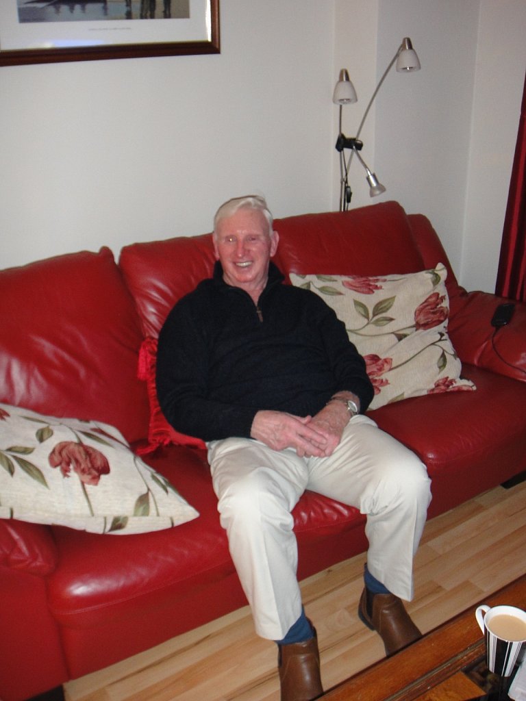 Dad Relaxing