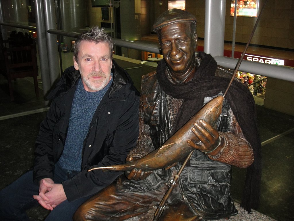 Dave with Jackie Charlton